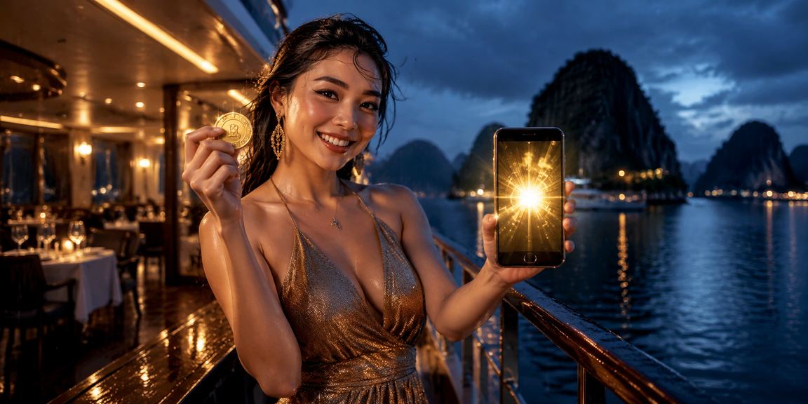 Người dùng Việt Nam tìm hiểu điều khoản cá cược trực tuyến bên vịnh Hạ Long